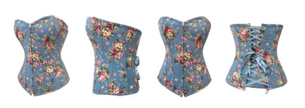 Romantic floral Corset [21]