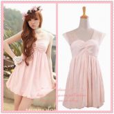 Vestido rosa romantico [157]
